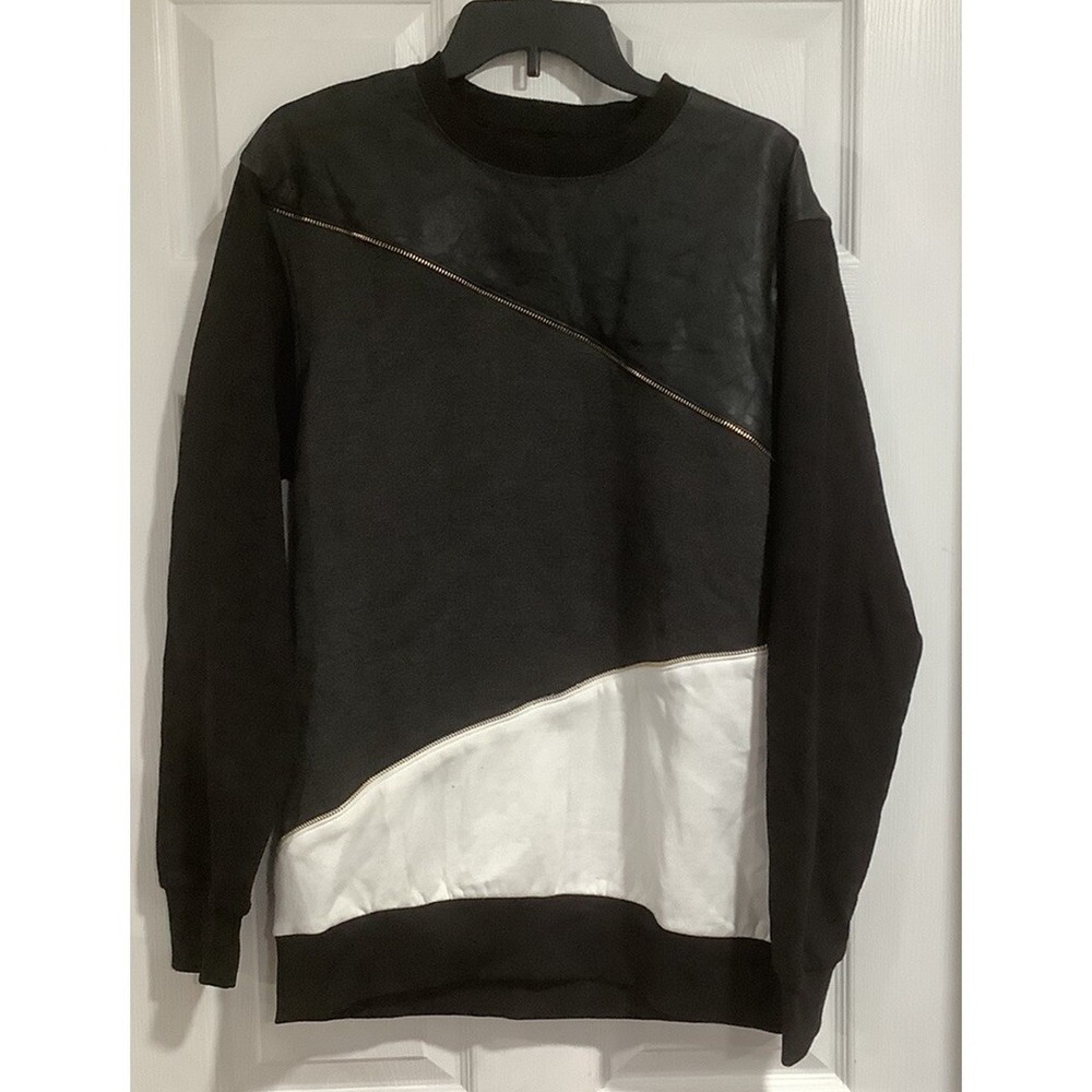 Vntg Bleecker & Mercer Mens Long sleeves Sweater  Pullover Size M 90's